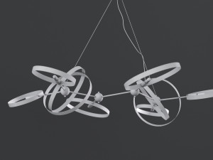 chandelier sata lampatron 3D मॉडल
