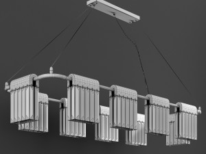 chandelier crystal pendants 10 loft-concept Modèle 3D