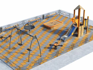 children playground 3D Model