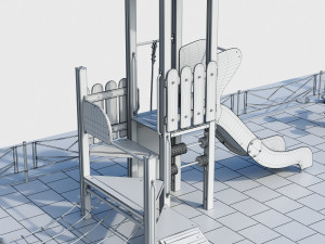 children playground 3D Model