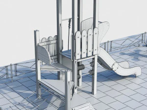 children playground 3D Model