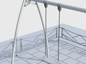 children playground 3D Model