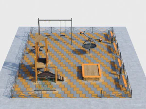 children playground 3D Model