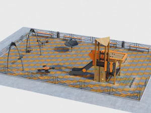 children playground 3D Model