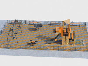 children playground 3D Model