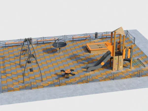 children playground 3D Model