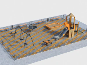 children playground 3D Model