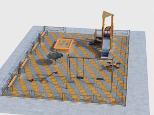 children playground 3D Model