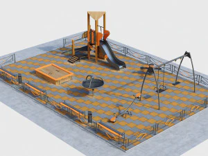 children playground 3D Model