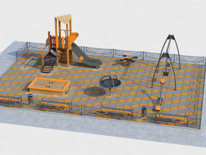 children playground 3D Model