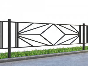 lawn fences part 1 3D Model