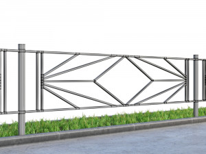 lawn fences part 1 3D Model