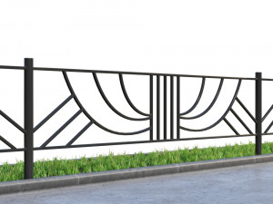 lawn fences part 1 3D Model