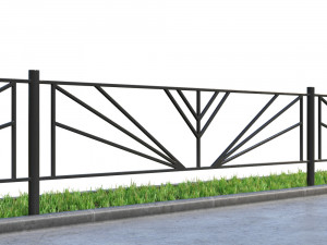 lawn fences part 1 3D Model