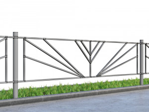 lawn fences part 1 3D Model