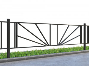 lawn fences part 2 Modèle 3D