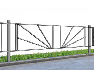 lawn fences part 2 Modèle 3D