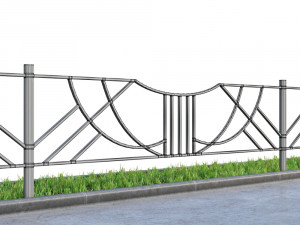 lawn fences part 2 Modèle 3D