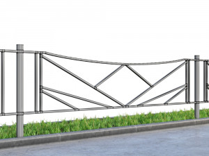 lawn fences part 2 Modèle 3D