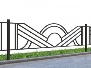lawn fences part 2 Modèle 3D