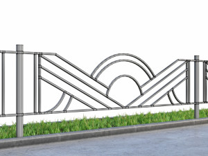 lawn fences part 2 Modèle 3D