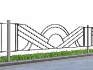 lawn fences part 2 3D Model