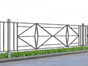 lawn fences part 3 3D Model