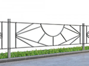 lawn fences part 3 3D Model