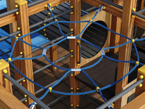 children playground pirate ship Model 3D