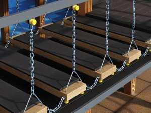 children playground pirate ship 3D Model