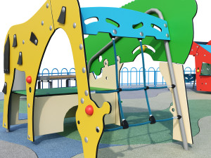 children playground 3 3D-Modell