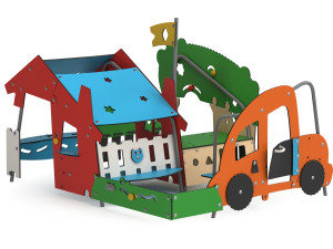 children playground 3 3D-Modell