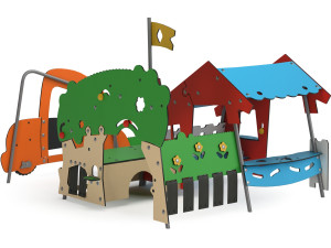 children playground 3 3D-Modell