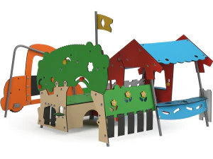 children playground 3 3D Model