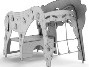 children playground 3 3D Model