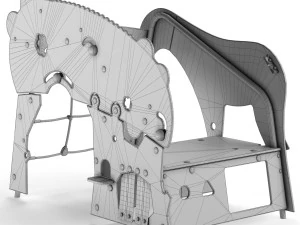 children playground 3 3D Model