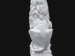 lion sculpture Model 3D
