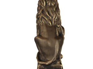 lion sculpture bronze 3Dモデル