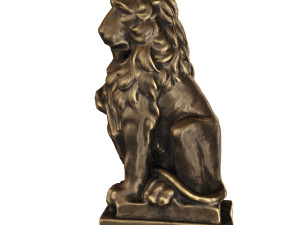 lion sculpture bronze 3Dモデル