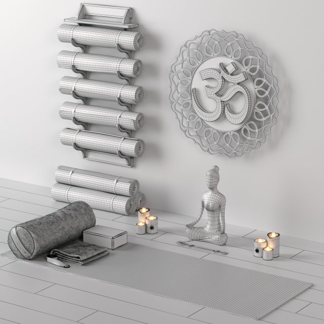 adidas yoga bag Modelo 3D