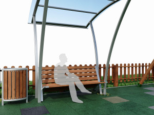children playground forest house 3D Model