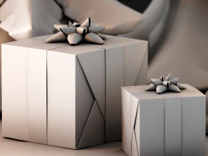 cute christmas decor 3D Model