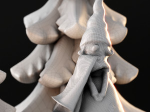 cute christmas decor Modelo 3D