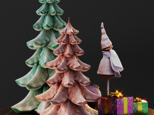cute christmas decor Modelo 3D