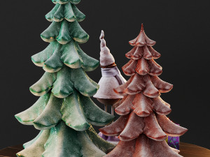 cute christmas decor Modelo 3D