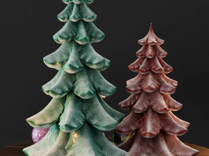 cute christmas decor 3D Model