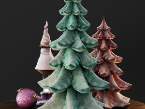 cute christmas decor Modelo 3D