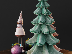 cute christmas decor Modelo 3D