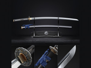 katana japanese sword 3D 모델