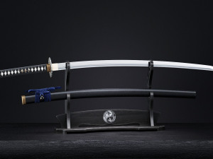 katana japanese sword 3D Model